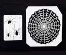 Spiders and Web Stencil Set